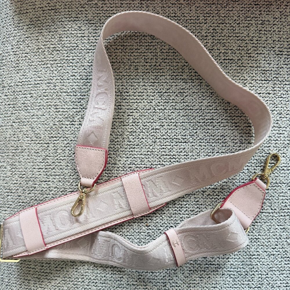 MCM Pink Nylon Adjustable Guitar Strap